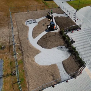 Sensory Garden in Progress