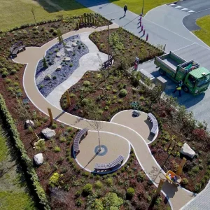 Sensory Garden Aerial