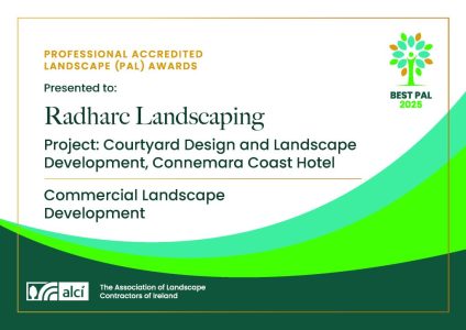 Connemara Coast Hotel ALCI Awards Certificate